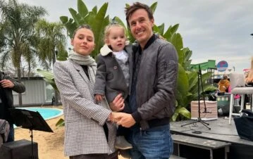 El orgullo de Roberto García Moritán al ver el gran debut de su hija Delfina