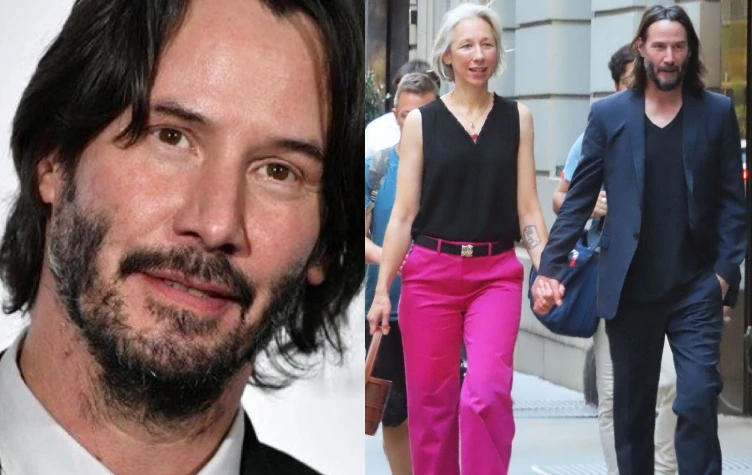 keanu reeves y su novia, alexandra grant.