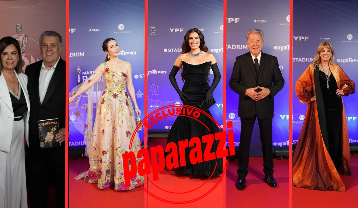 Los looks de los famosos en la alfombra roja de los Martín Fierro de la Radio 2024