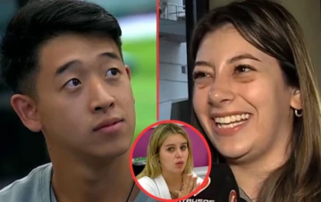 El ataque de celos de la novia de Martín Ku por el coqueteo con Coti Romero en Gran Hermano