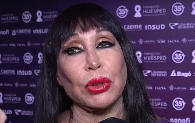 Por qué los nietos de Moria Casán le dicen abuelo