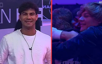 Nicolás el primer finalista de Gran Hermano: cómo fue el abrazo con Bautista y la reacción de Emma