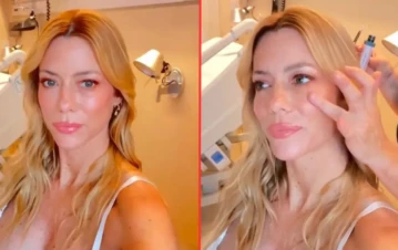 Nicole Neumann se mostró a cara lavada tras las críticas por su look posparto