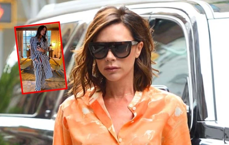 cuánto vale el millonario pijama de victoria beckham.