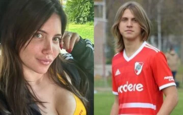 ¿Qué se hizo? Valentino López se la jugó con un nuevo look y Wanda Nara reaccionó sin piedad: “Sufriendo”