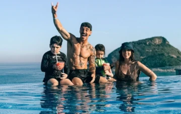 Las increíbles vacaciones familiares de Juana Repetto en Brasil