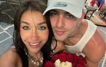 El romántico posteo de despedida de María Becerra para su novio J Rei: “Amor de mi vida, Te voy a extrañar”
