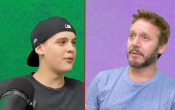 Video viral: el resultado de un fuerte Ping pong el que sometieron Benjamín Vicuña y su hijo Bautista