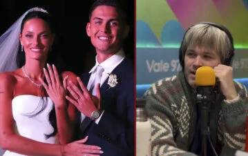 Benjamín Amadeo reveló su rol clave y secreto en la boda de Oriana Sabatini y Dybala