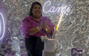 Camila Medina cumplió 30 y festejó con todo: volvió a Cuestión de Peso, presentó nueva imagen y look súper renovado
