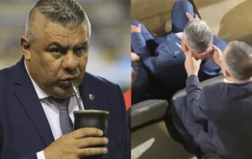 La imagen del Chiqui Tapia en el partido de Argentina y Canadá que provocó un terremoto total de indignación