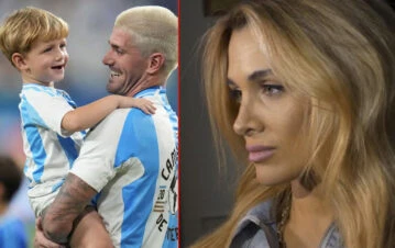 La tristeza de Camila Homs porque Rodrigo de Paul pasó el cumpleaños de su hijo en la Copa América