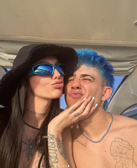 La Joaqui y Luck Ra en modo vacaciones románticas