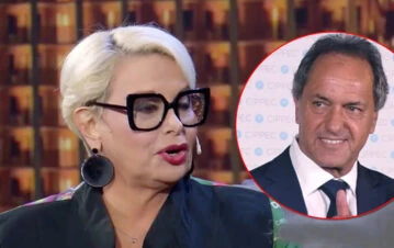 Carmen Barbieri confesó que tuvo un noviazgo secreto con Daniel Scioli: “Estuvimos un año y éramos muy…”