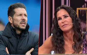 Carolina Baldini contó qué le prohibió hacer el Cholo Simeone con una carta documento