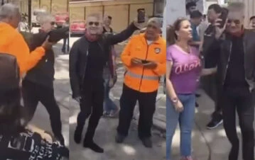 El terrible video de Fernando Carrillo siendo agredido cuando fue a votar en Venezuela: "Casi lo linchan"