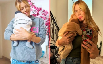 Cruz Urcera cumplió su primer mes de vida y Nicole Neumann mostró un video conmovedor