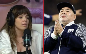Dalma Maradona visitó a un médium para conectar con su papá: así fue la experiencia