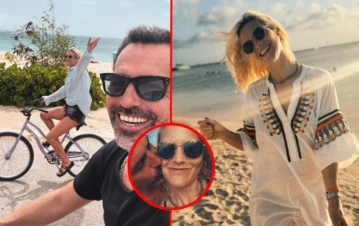 Las paradisíacas vacaciones de Pía Slapka con su nuevo novio