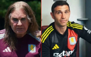 Dibu Martínez y Ozzy Osbourne juntos como actores: la increíble publicidad que juntó a las dos figuras