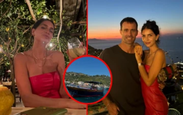 Las fotos de las vacaciones en Italia de Zaira Nara y su novio Facundo Pieres