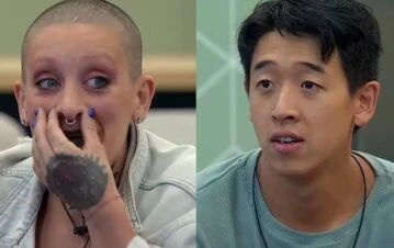 Así fue el tenso reencuentro de Furia y el Chino en la casa de Gran Hermano