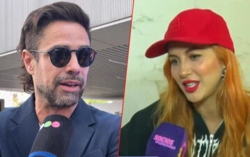 Luciano Castro explotó cuando los periodistas le dijeron que le fue infiel a Flor Vigna: el video