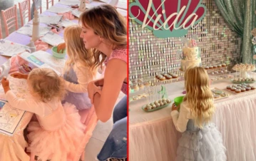 La hija de Luisana Lopilato, Vida, cumplió 6 años: así le habló