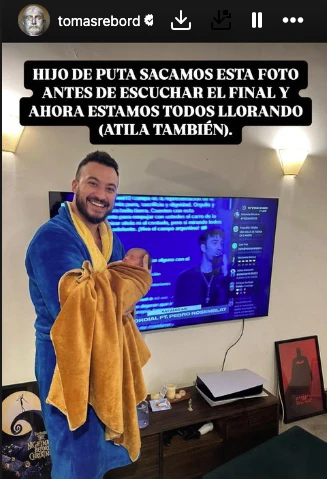 REBORD SE EMOCIONO CON LAS PALABRAS DE PEDRO ROSEMBLAT, EL NOVIO DE LALI ESPOSITO