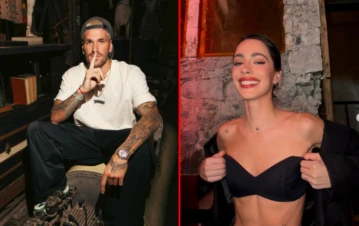 ¡Bomba! Rodrigo De Paul y Tini Stoessel pasaron la noche juntos: las fotos de su encuentro