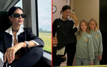 Las fotos: a qué lugar top de Europa se fue de vacaciones Zaira Nara con sus hijos