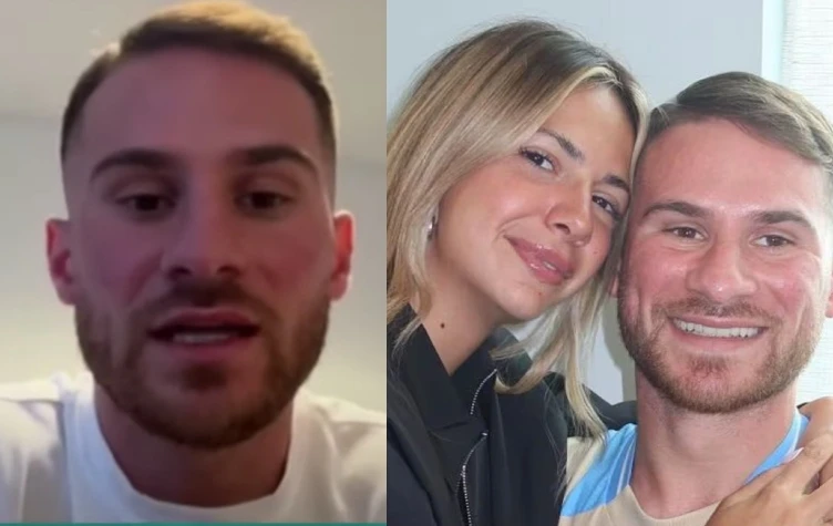 alexis mac allisetr habó del hate que recibe su novia Ailén.