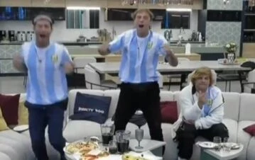 Así vivieron los finalistas de Gran Hermano el paso de Argentina a la semifinal de la Copa América