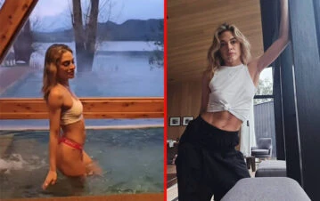 Con quién se fue de vacaciones Emilia Attias al sur tras separarse del Turco Naim