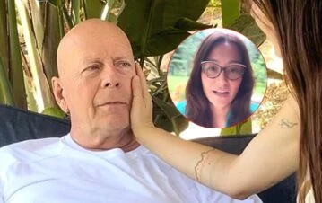 La esposa de Bruce Willis reveló que el actor ya no puede hablar por su enfermedad: "El dolor es..."