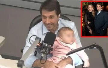 Cuántos años se llevan Eduardo Feinmann y Lucía, su esposa y madre de su hija