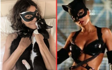 Halle Berry celebró los 20 años de Gatúbela con una sesión de fotos hot