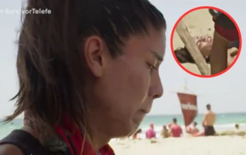 Inés se desmayó durante un juego de Survivor y debió ser atendida de urgencia