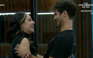 ¡Pobre Florencia! La expresiva reacción de Nicolás al ver a Lucía volver a Gran Hermano