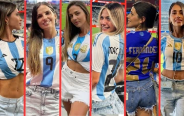 Qué diosas: el look de las mujeres de los cracks de La Scaloneta en la Copa América