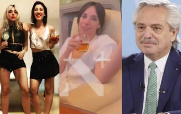 Quién es la mujer que acompañaba a Tamara Pettinato a la Quinta de Olivos para pasar la noche con Alberto Fernández