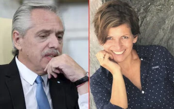 La dura amenaza de Lorena González Del Valle a Alberto Fernández antes que la traicionara
