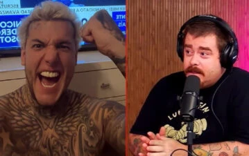 El repudiable insulto de Alex Caniggia contra Migue Granados y Olga: “Mirá los que están ahí, los…”