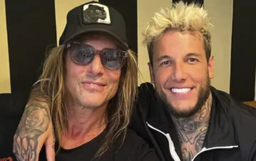 Cómo fue la charla íntima de Alexander Caniggia con su papá Claudio Paul que le cambió la vida