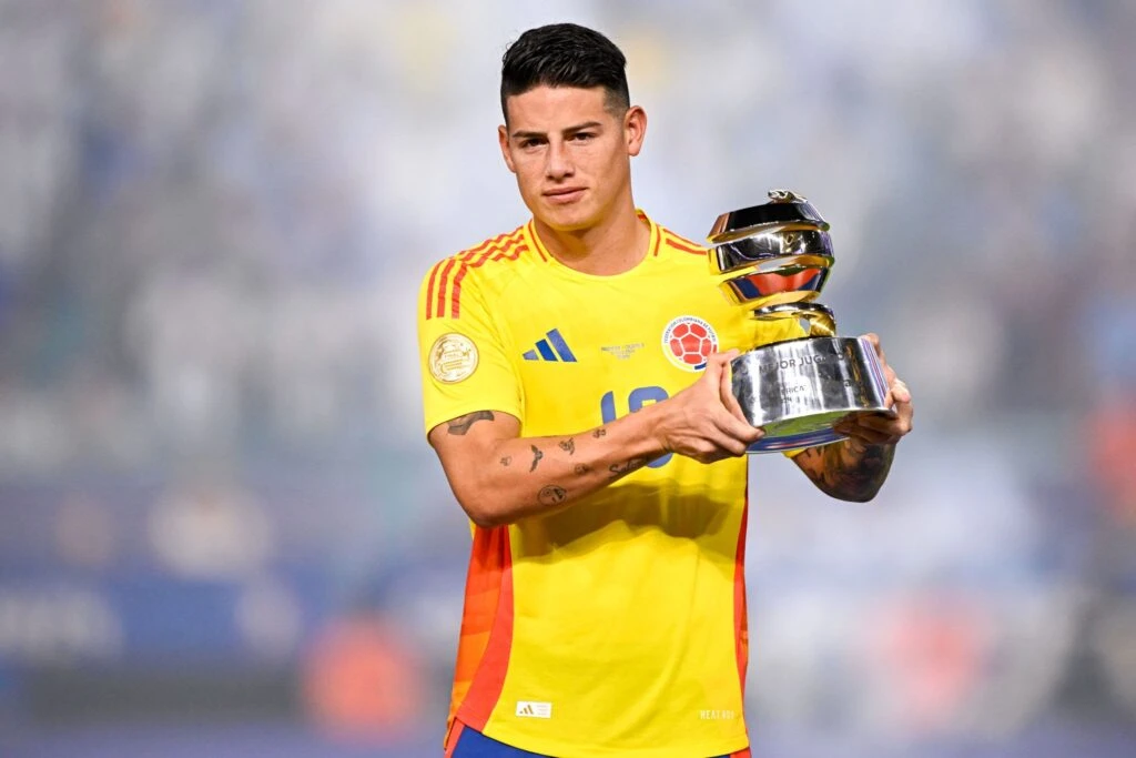 MARCELO GALLARDO CONVENCIO A JAMES RODRIGUEZ, LA MAXIMA FIGURA DE LA ULTIMA COPA AMERICA, PARA QUE VENGA A RIVER. ¡IMPACTO!