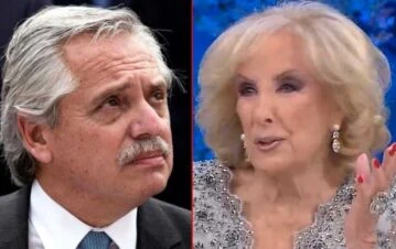 Mirtha Legrand confirmó en vivo quién es la famosa periodista que fue la amante de Alberto Fernández