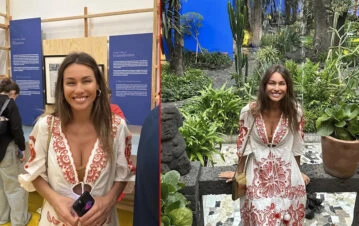 Pampita mostró por qué se emocionó en la casa de Frida Kahlo en México