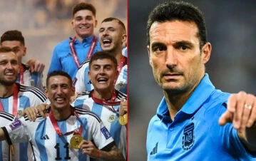 Quiénes son los campeones del mundo que Scaloni limpió de la Selección Argentina