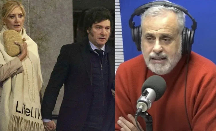Jorge rial le tiró con Todo a Javier Milei por su romance con Yuyito González