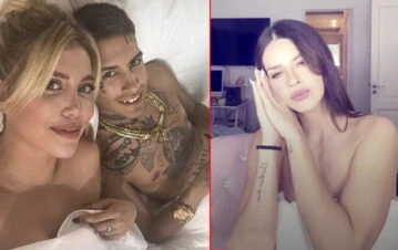 ¿Qué dirá Wanda Nara? L-Gante subió una imagen de la China Suárez sin ropa